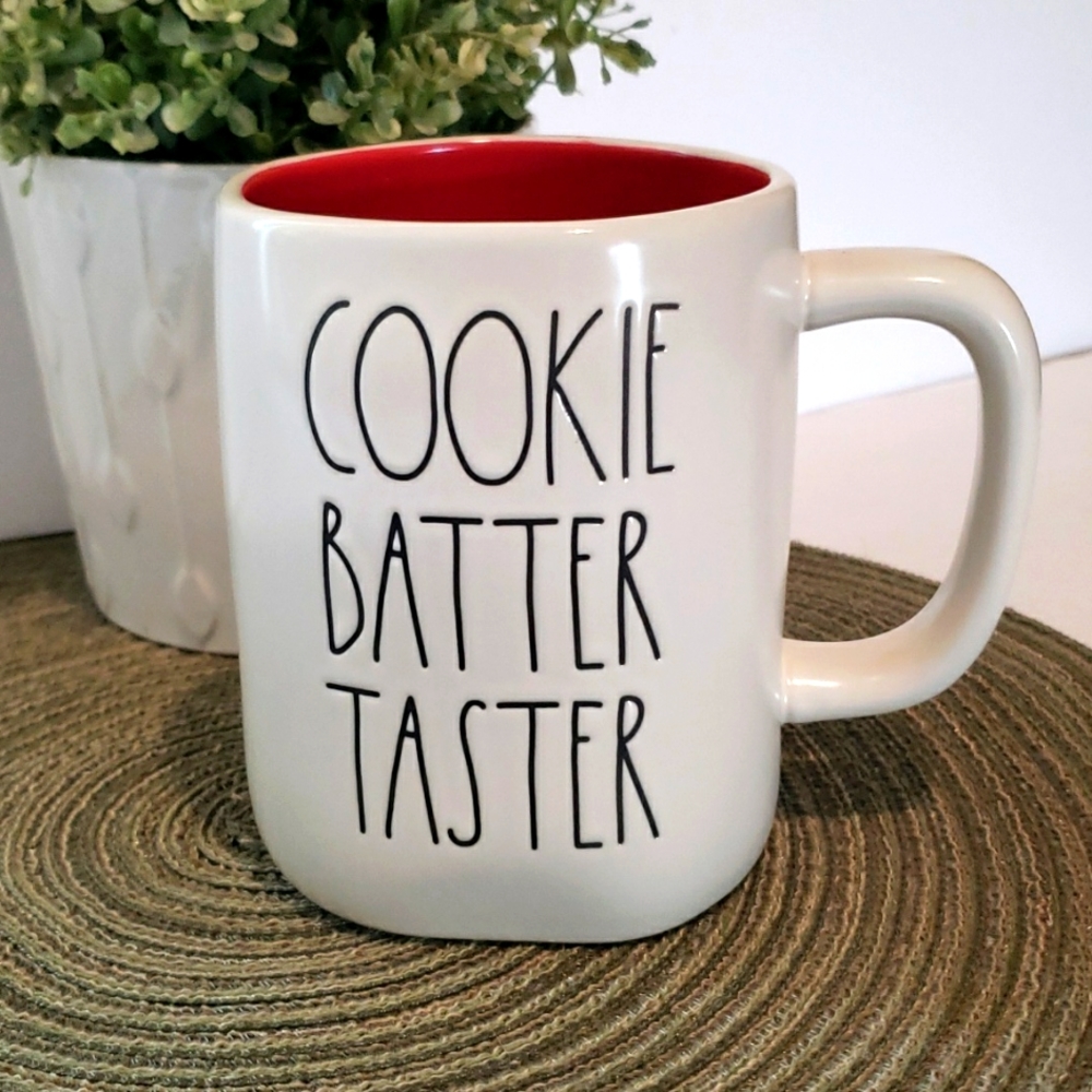 Rae Dunn "COOKIE BATTER TASTER" Mug